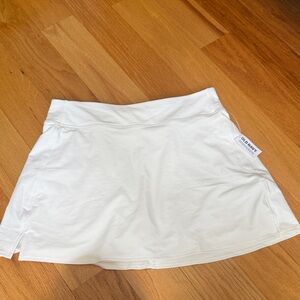 White old navy Athletic Skirt